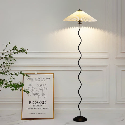 Wave Umbrella Floor Lamp
