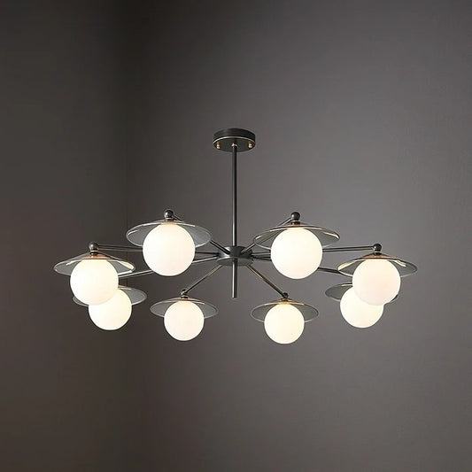 Celestial Saucer Candelabrum Chandelier