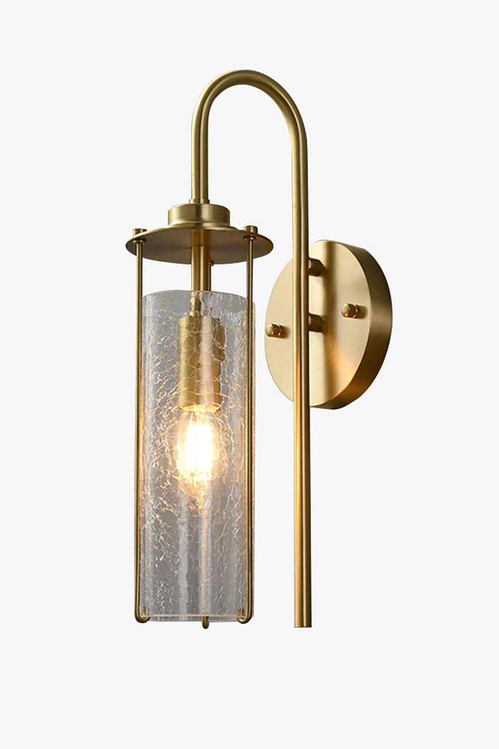 Retro Candle Style Crack Wall Light