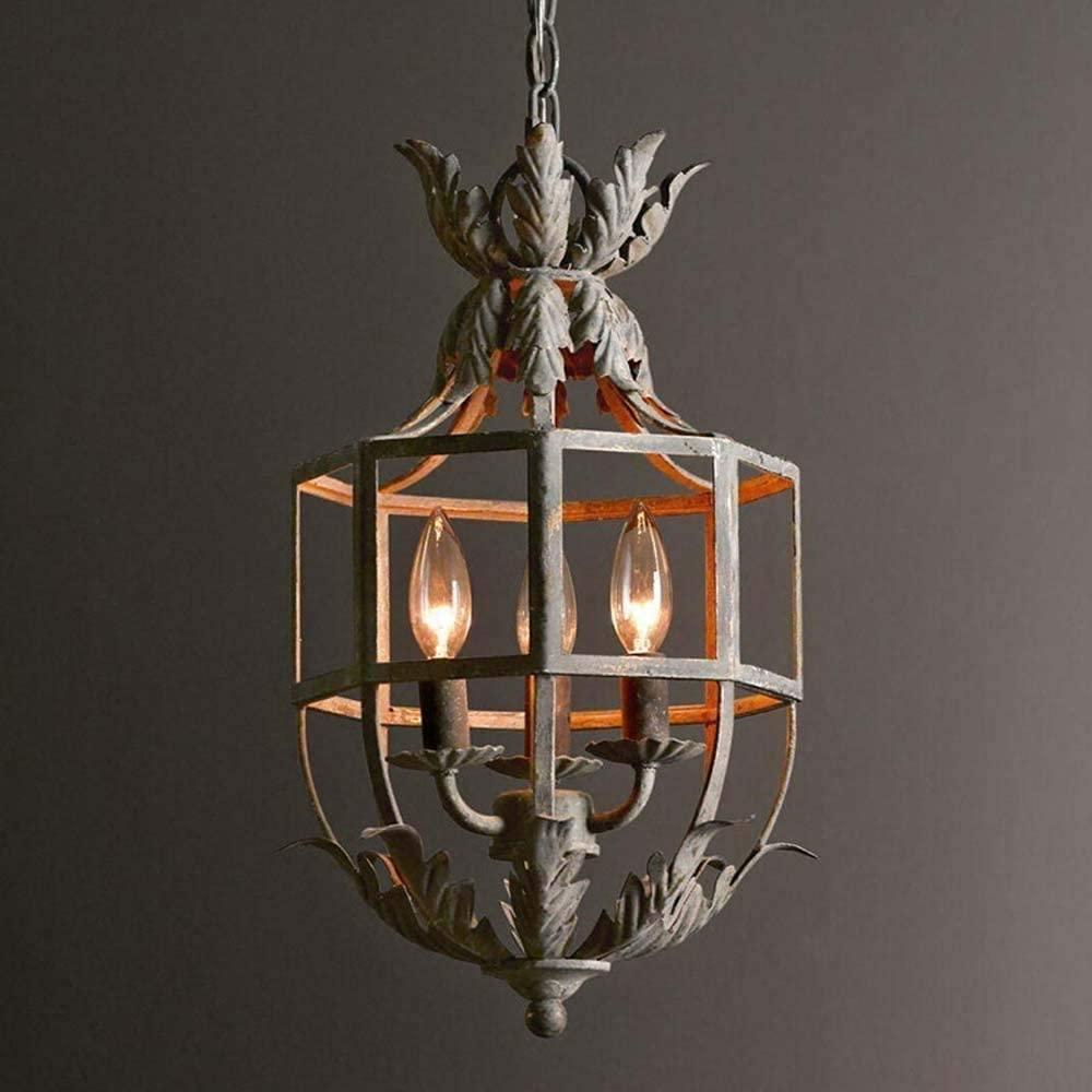 French Country Birdcage Chandelier