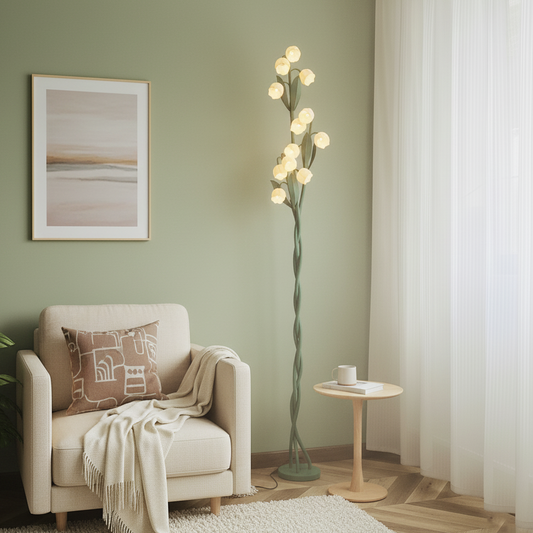 Sara Orchid Floor Lamp
