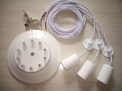 Long-Line Spider Web Chandelier