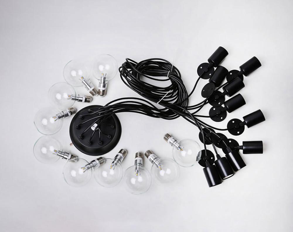 Long-Line Spider Web Chandelier