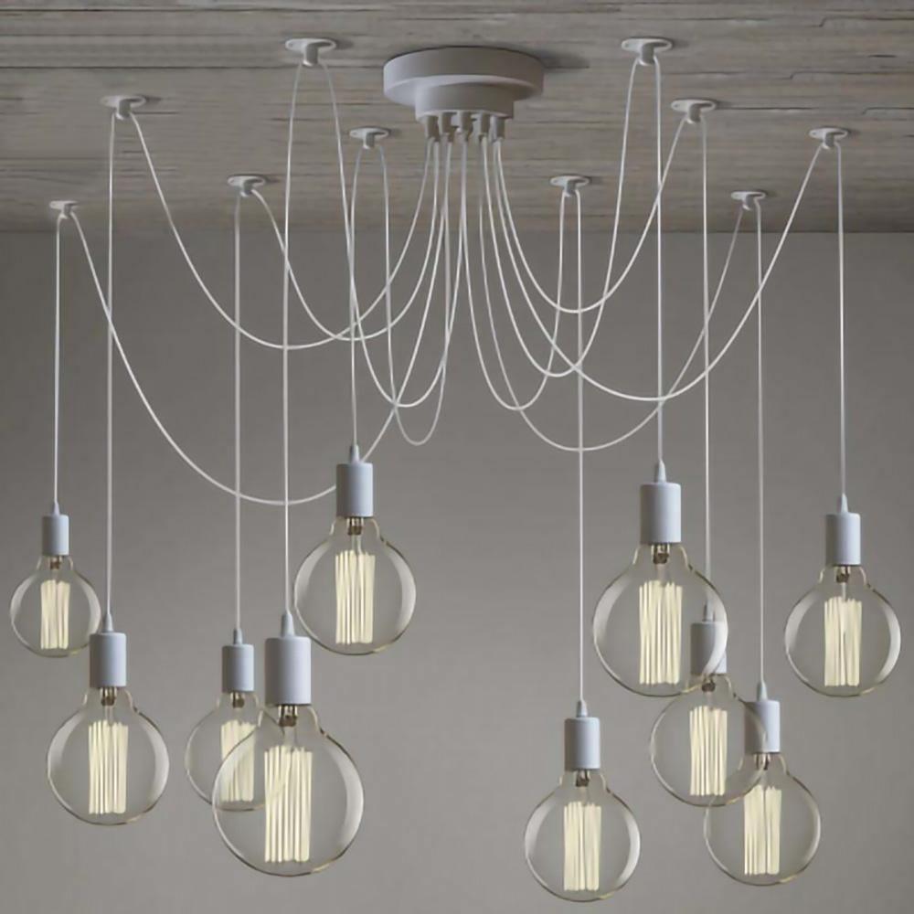 Long-Line Spider Web Chandelier
