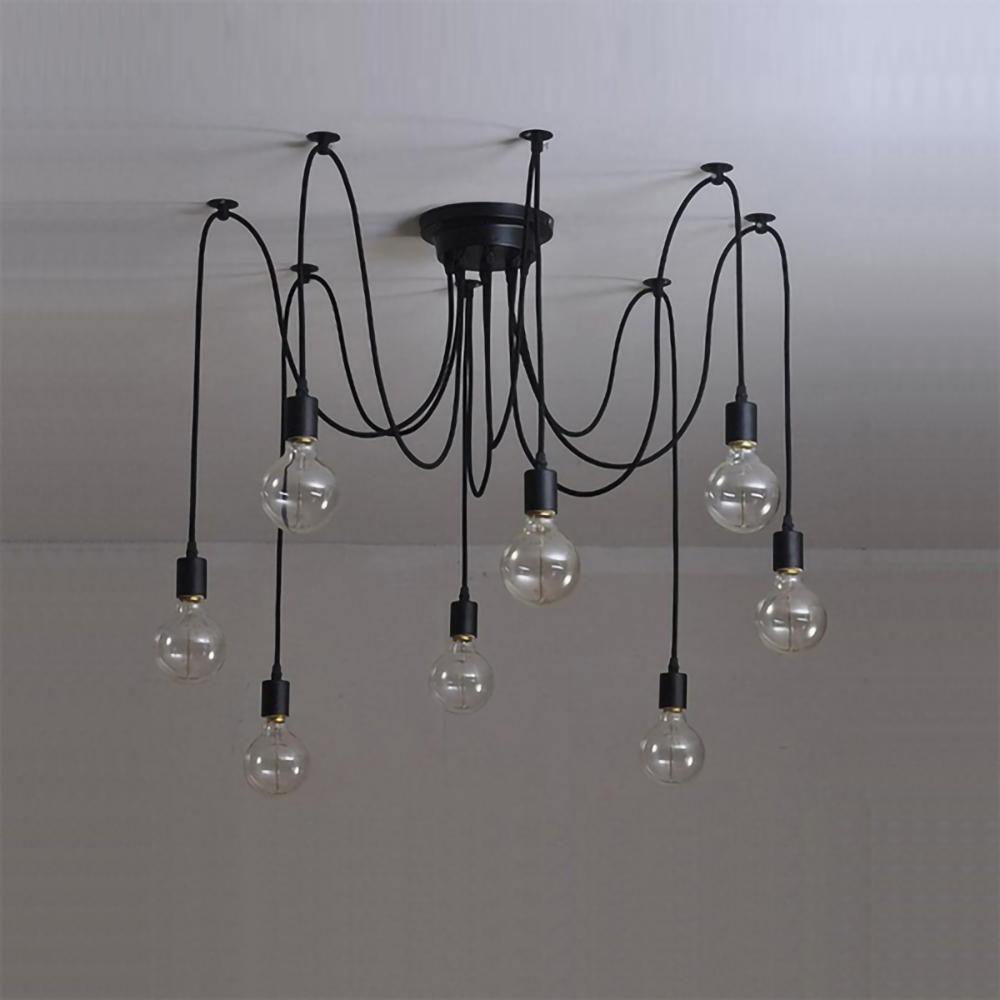 Long-Line Spider Web Chandelier