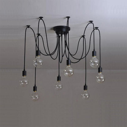 Long-Line Spider Web Chandelier