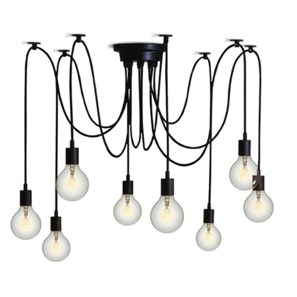 Long-Line Spider Web Chandelier