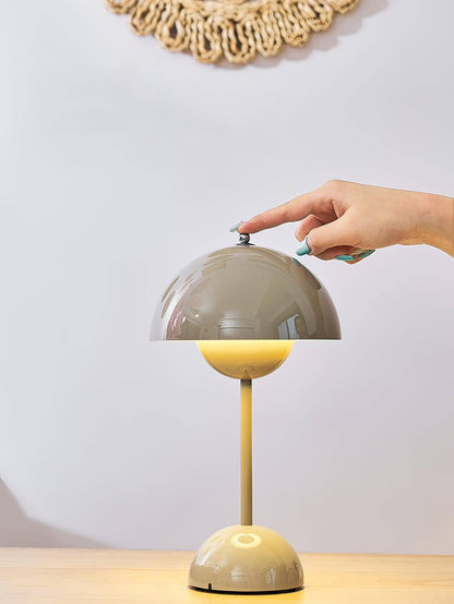 Semi-Circle Bedroom Table Lamp Portable