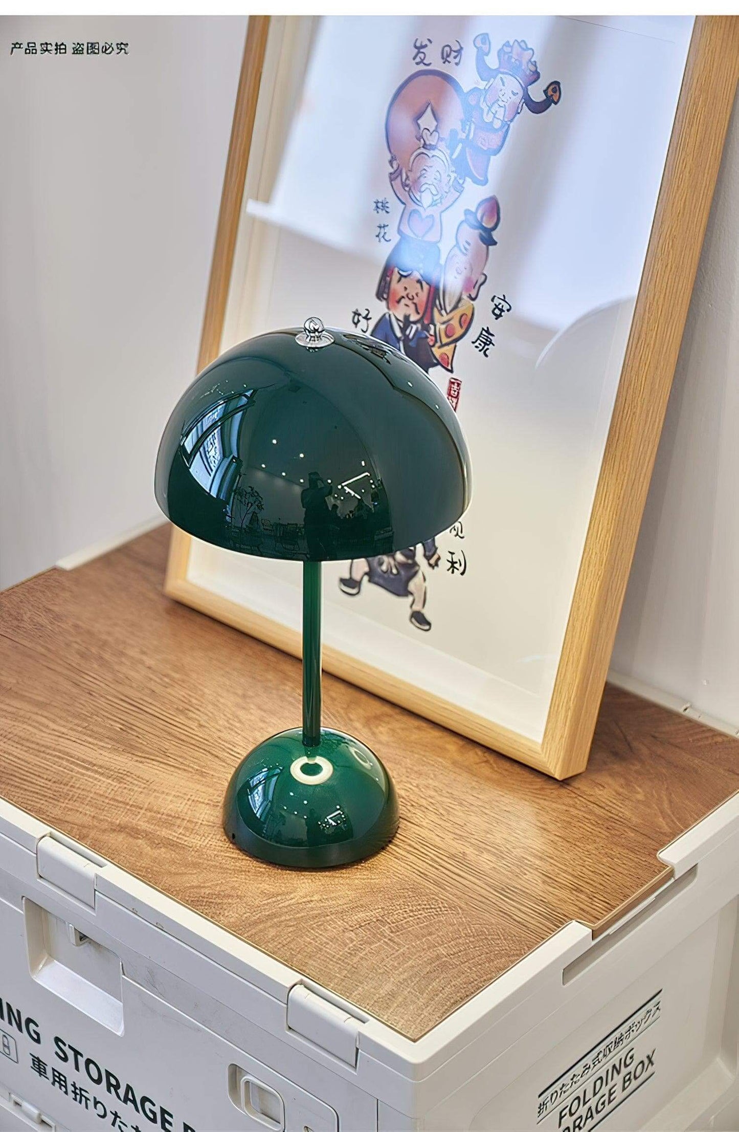 Semi-Circle Bedroom Table Lamp Portable