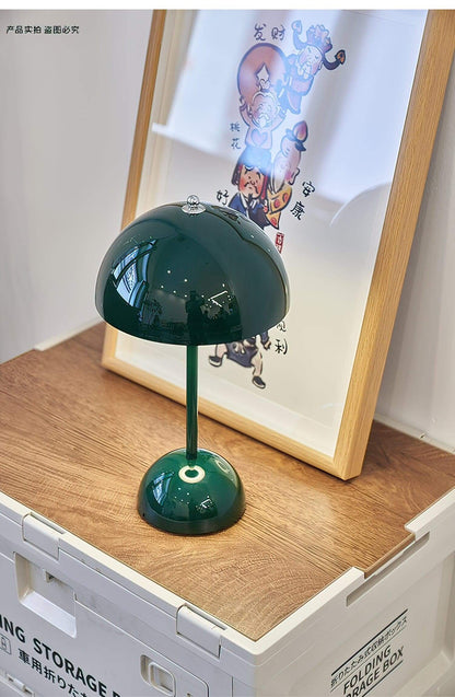 Semi-Circle Bedroom Table Lamp Portable