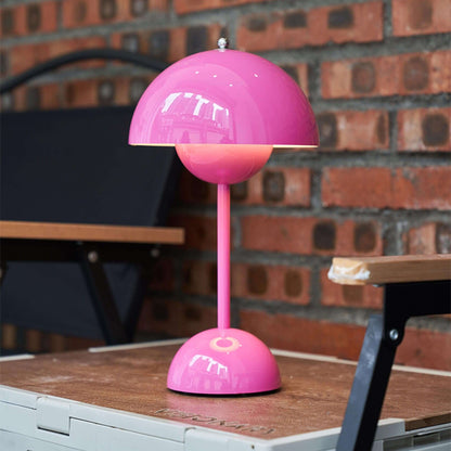 Semi-Circle Bedroom Table Lamp Portable