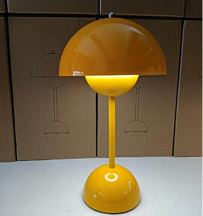 Semi-Circle Bedroom Table Lamp Portable