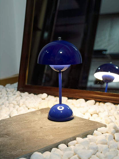 Semi-Circle Bedroom Table Lamp Portable