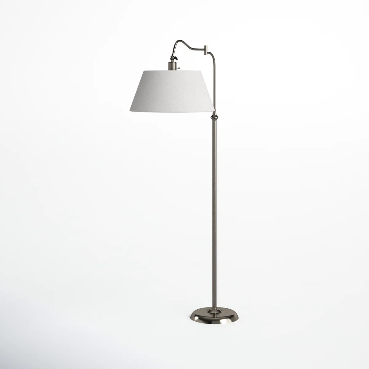 Farmhouse Metal Swing Arm Floor Lamp