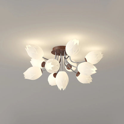 Floral Living Room Ceiling Lamp