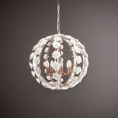 Bird's Nest Flower Chandelier