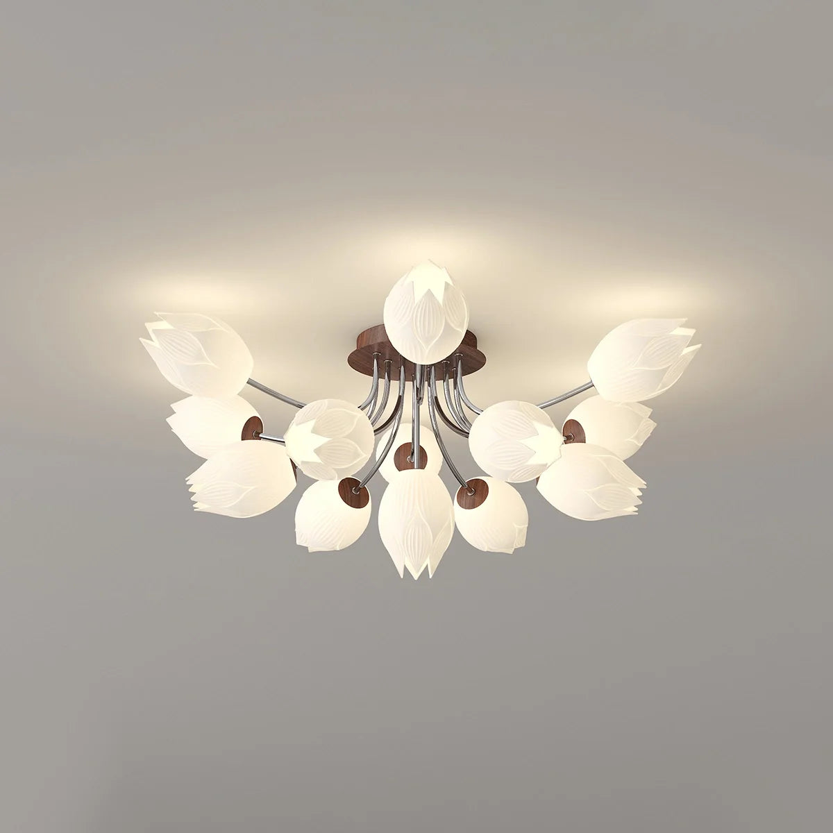 Floral Living Room Ceiling Lamp