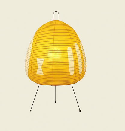 Simple Xuan Paper Standing Lamp