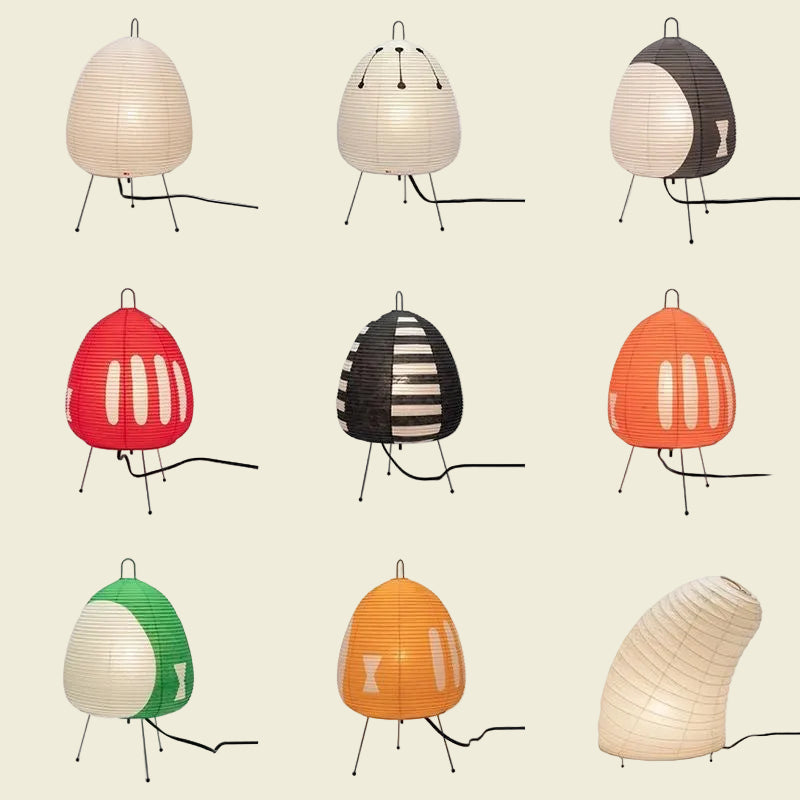 Simple Xuan Paper Standing Lamp