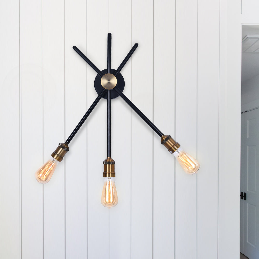 Homestead Trio Farmhouse Wall Sconce