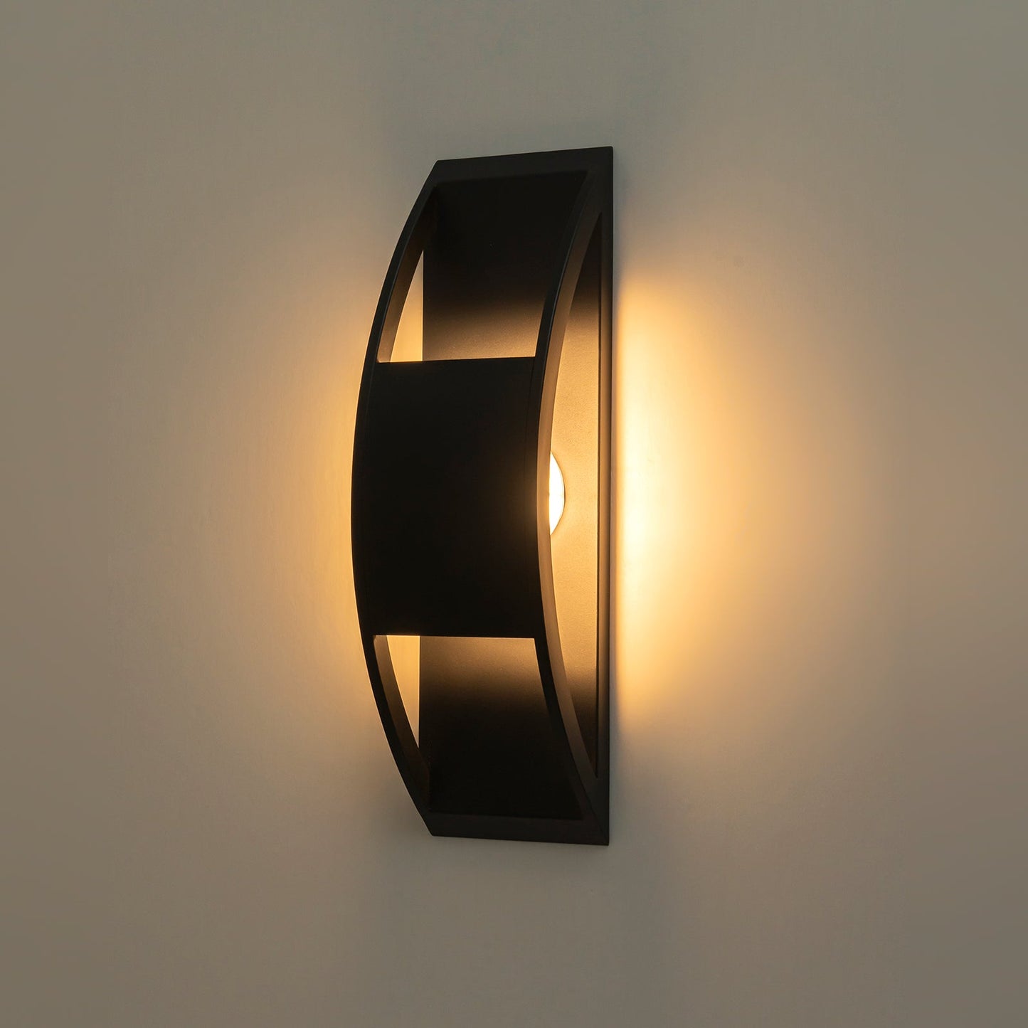 Rustic Arch LED Outdoor Wall Sconce