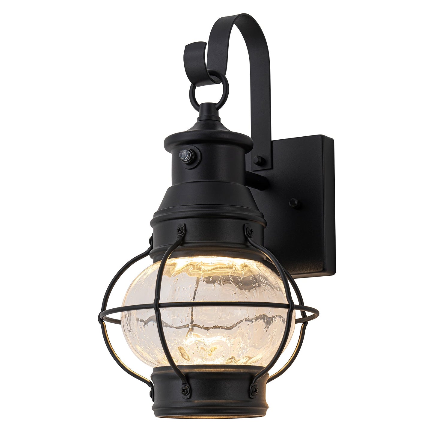 Hearthlight Dusk to Dawn LED Outdoor Wall Lantern