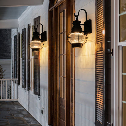 Hearthlight Dusk to Dawn LED Outdoor Wall Lantern