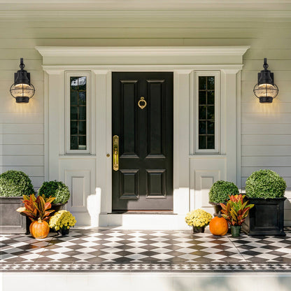 Hearthlight Dusk to Dawn LED Outdoor Wall Lantern