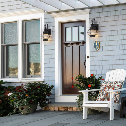 Hearthlight Dusk to Dawn LED Outdoor Wall Lantern