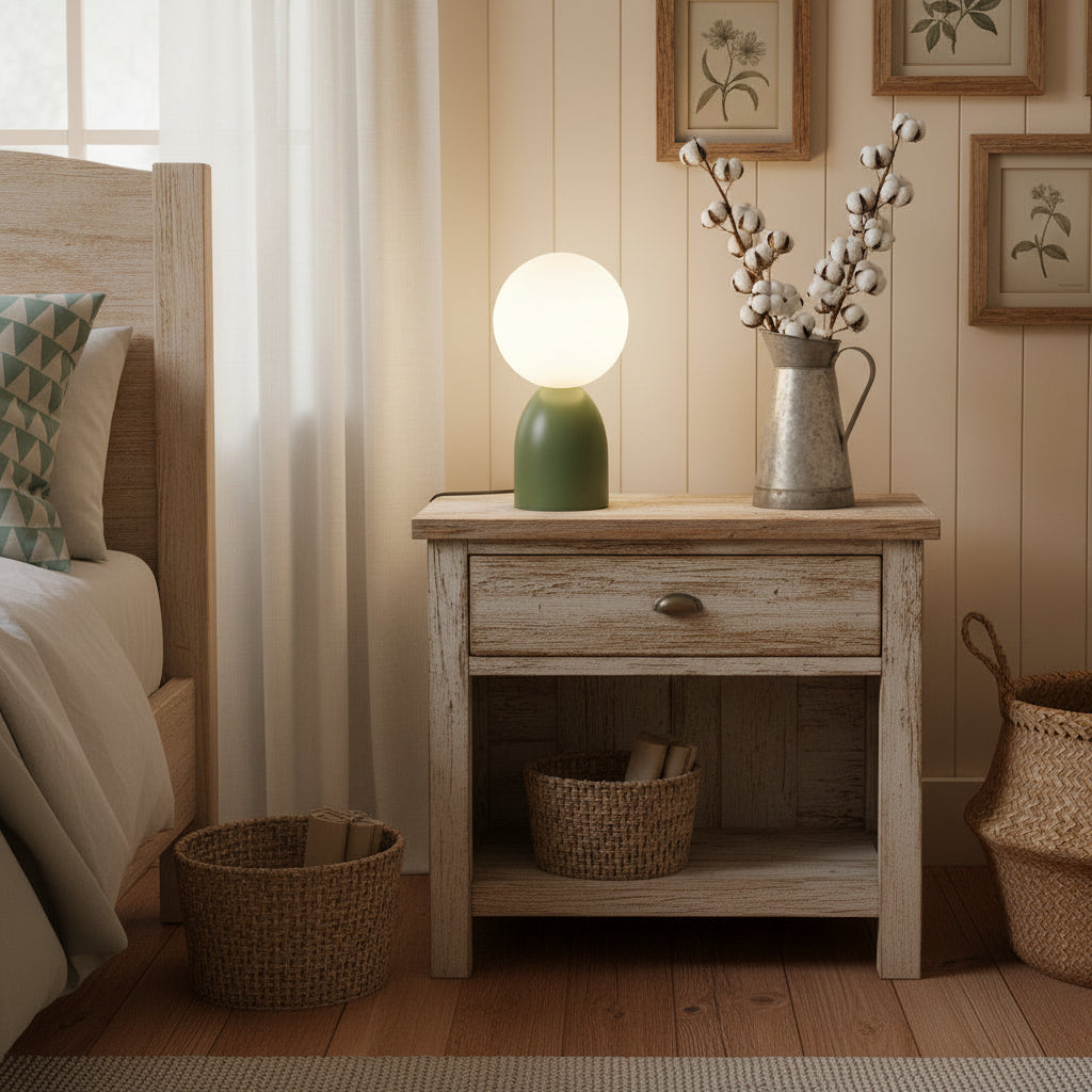 Opal Verde 1-Light Table Lamp