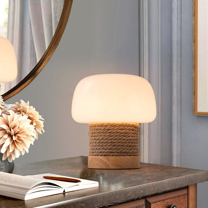 Forest Glow Mushroom Table Lamp