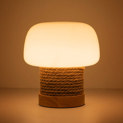 Forest Glow Mushroom Table Lamp