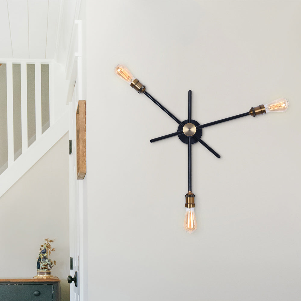 Homestead Trio Farmhouse Wall Sconce