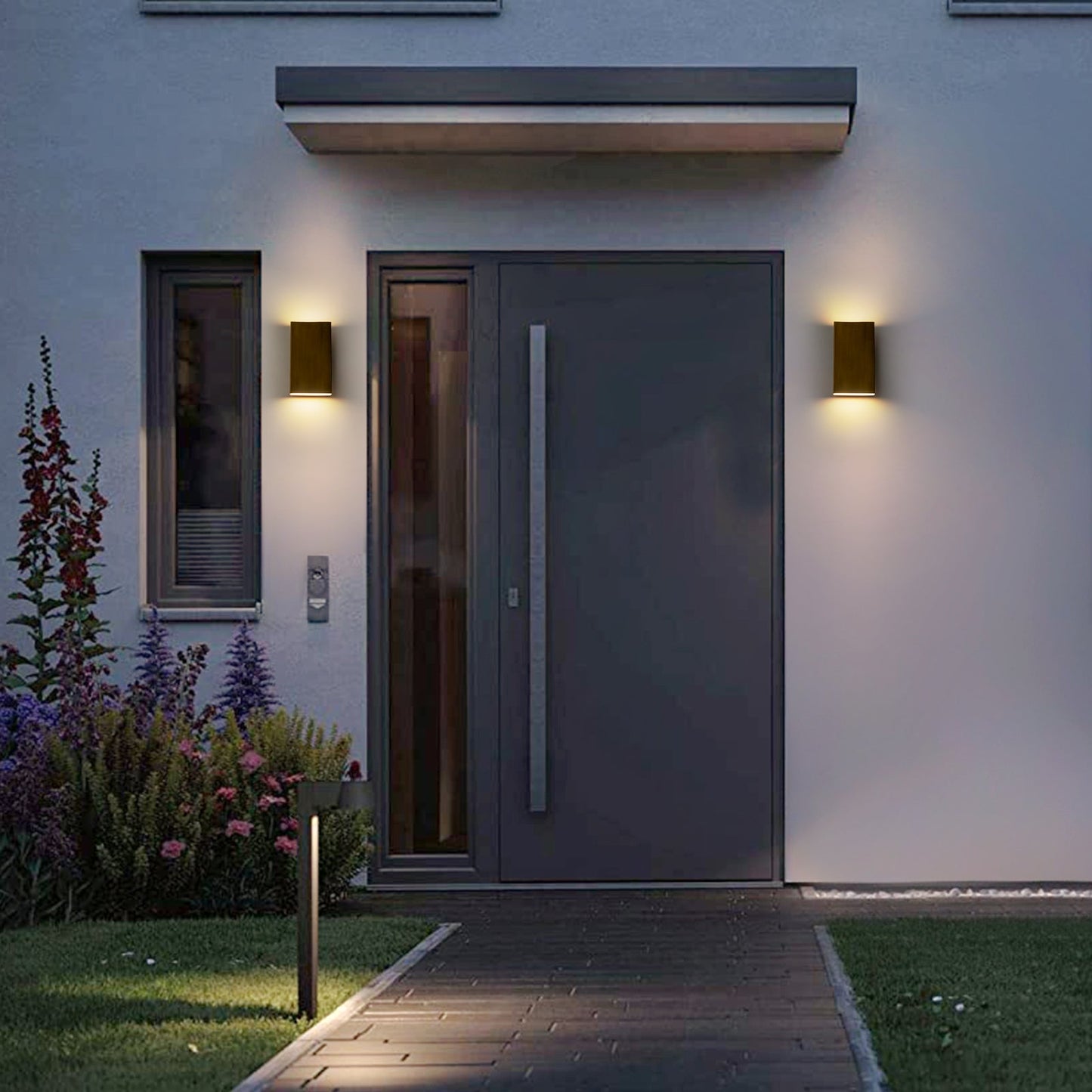 FloatBox LED Outdoor Wall Lantern