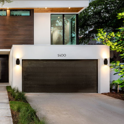 Lumen Tube LED Outdoor Wall Sconce