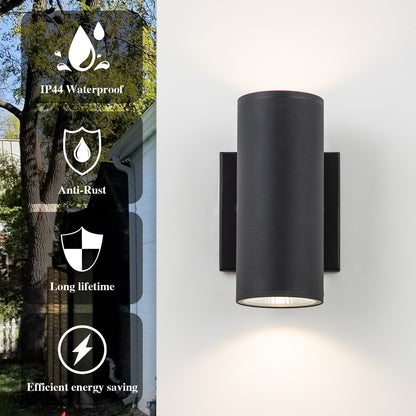 Lumen Tube LED Outdoor Wall Sconce