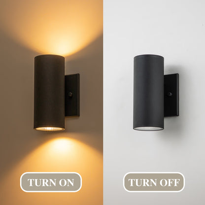Lumen Tube LED Outdoor Wall Sconce