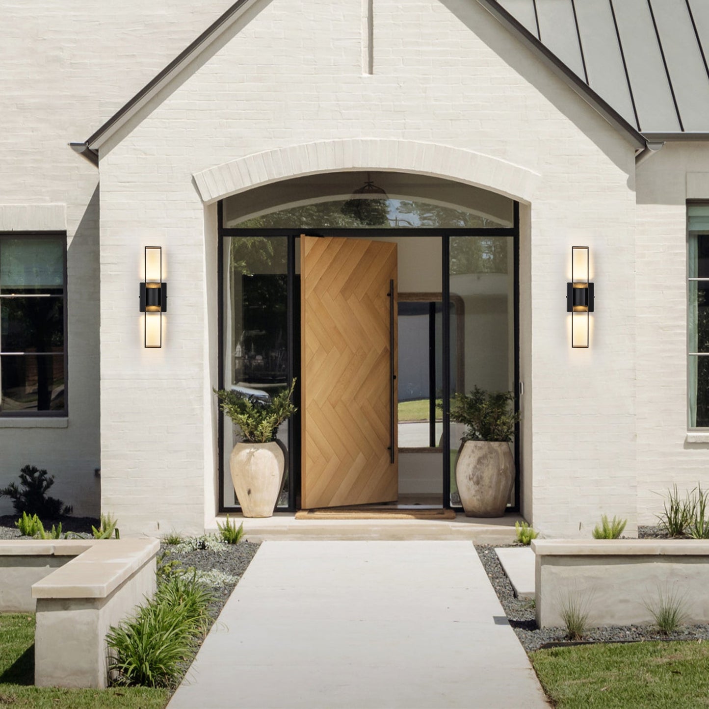 Hollowline LED Outdoor Wall Sconce