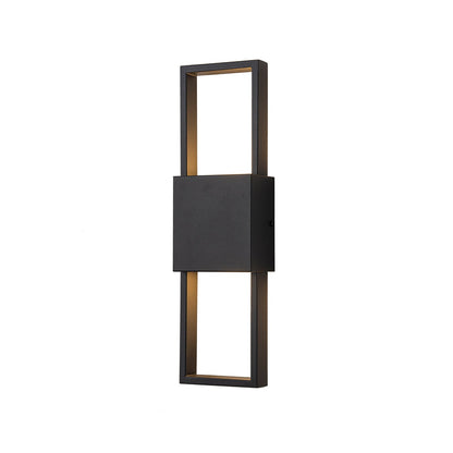 Rectilinear LED Outdoor Wall Sconce