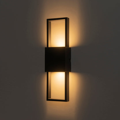 Rectilinear LED Outdoor Wall Sconce
