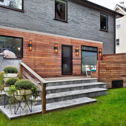 Rectilinear LED Outdoor Wall Sconce