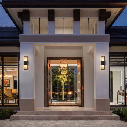 Rectilinear LED Outdoor Wall Sconce