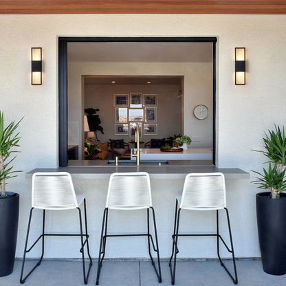 Rectilinear LED Outdoor Wall Sconce