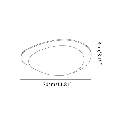 Pebblestone Bedroom Ceiling Light