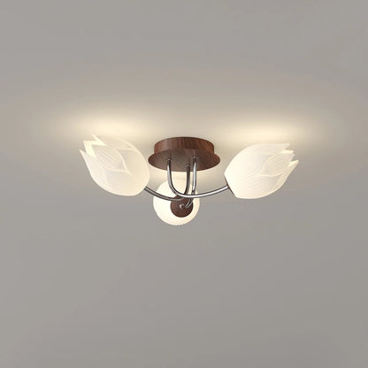 Floral Living Room Ceiling Lamp