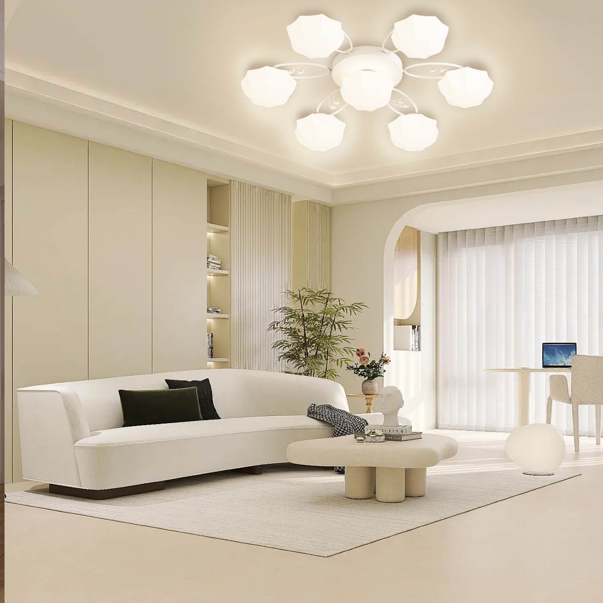 Modern Light Luxury French Bud Chandelier