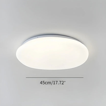 Modern White Marble Shaped Ceiling Lamp