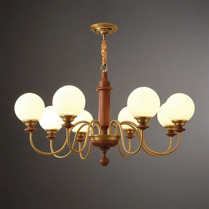 Full Moon Arc Chandelier