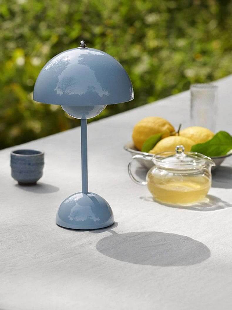 Semi-Circle Bedroom Table Lamp Portable