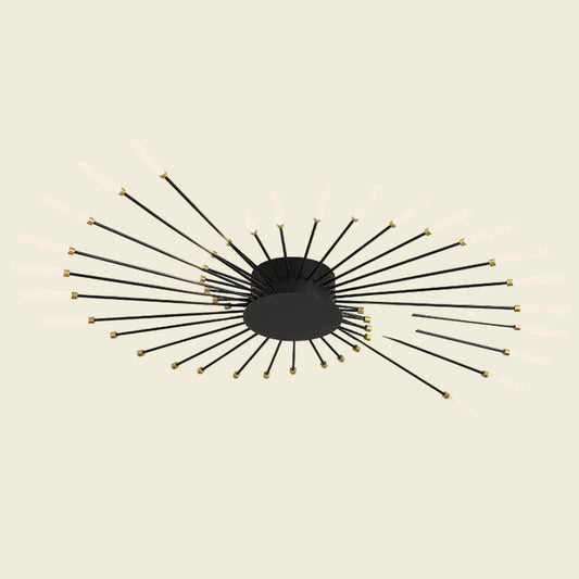 Modern French Fireworks Ceiling Light